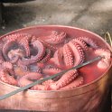 Tradiční příprava chobotnice